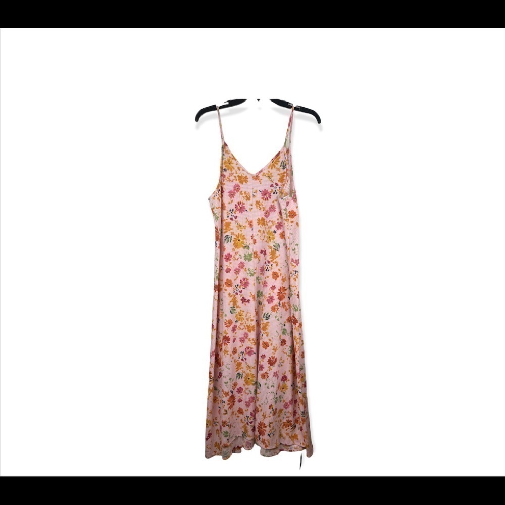 Cotton Emporium pink
 Floral Midi Dress